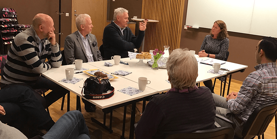 Riksdagspolitiker besökte Residens Mälaren